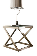 Load image into Gallery viewer, Coylin - Brushed Nickel Finish - Square End Table