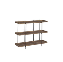 Load image into Gallery viewer, Lawtey Collection - Lawtey 3-shelf Bookcase Aged Walnut
