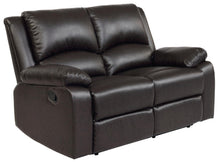 Load image into Gallery viewer, Boston Motion Collection - Two Tone Brown - Boston Double Reclining Loveseat