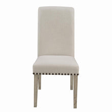 Load image into Gallery viewer, Beige - Upholstered Side Chairs Rustic Smoke And Grey (Set of 2)