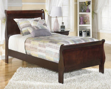 Load image into Gallery viewer, Alisdair - Dark Brown - 4 Pc. - Dresser, Mirror, Twin Sleigh Bed