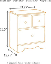 Load image into Gallery viewer, Shay - Almost Black - 6 Pc. - Dresser, Mirror, Chest, Queen Panel Headboard, 2 Nightstands
