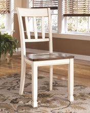 Load image into Gallery viewer, Whitesburg - Brown/Cottage White - Dining Room Side Chair (2/CN)