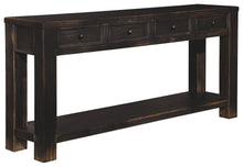 Load image into Gallery viewer, Gavelston - Black - Sofa Table