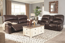 Load image into Gallery viewer, Hallstrung - Chocolate - PWR REC Loveseat/CON/ADJ HDRST