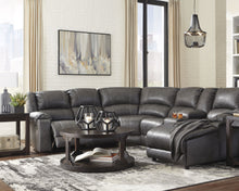 Load image into Gallery viewer, Roskos - Black/Cream/Gray - Large Rug