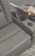 Load image into Gallery viewer, Boerna - Gray - PWR Recliner/ADJ Headrest