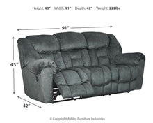 Load image into Gallery viewer, Capehorn - Granite - Reclining Sofa