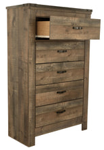 Load image into Gallery viewer, Trinell - Brown - Five Drawer Chest