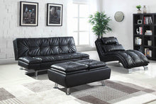 Load image into Gallery viewer, Accents : Chaises - Black - Dilleston Upholstered Chaise Black