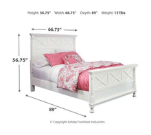 Load image into Gallery viewer, Kaslyn - White - Queen Panel Bed