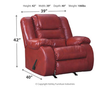 Load image into Gallery viewer, Vacherie - Salsa - Rocker Recliner