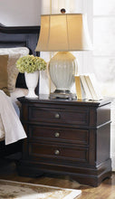 Load image into Gallery viewer, Cambridge Collection - Cambridge 3-drawer Rectangular Nightstand Cappuccino