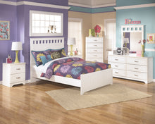 Load image into Gallery viewer, Lulu - White - 5 Pc. - Dresser, Mirror, Full Panel Bed