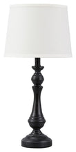 Load image into Gallery viewer, Kian - Black/White - Poly Table Lamp (1/CN)