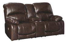 Load image into Gallery viewer, Hallstrung - Chocolate - PWR REC Loveseat/CON/ADJ HDRST