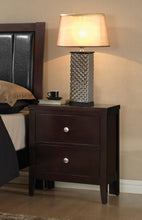 Load image into Gallery viewer, Carlton Collection - Carlton 2-drawer Rectangular Nightstand Cappuccino
