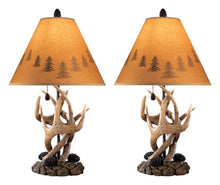 Load image into Gallery viewer, Derek - Brown - Poly Table Lamp (2/CN)