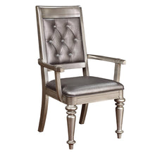 Load image into Gallery viewer, Bling Game Collection - Metallic - Danette Open Back Arm Chairs Metallic (Set of 2)