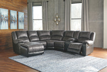 Load image into Gallery viewer, Nantahala - Slate - Left Arm Facing Zero Wall Recliner, Wedge, Armless Chair, Right Arm Facing Corner Chaise Sectional