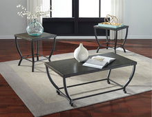 Load image into Gallery viewer, Boxberg - Bark - 3 Pc. - Reclining Power Sofa, Double Reclining Power Loveseat with Console, Champori Table Set