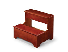 Load image into Gallery viewer, Accents : Ottomans - 2-tier Step Stool With Hidden Storage Warm Brown