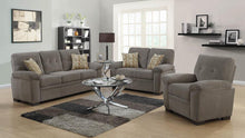 Load image into Gallery viewer, Oatmeal - Fairbairn Upholstered Sofa Oatmeal
