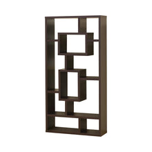 Load image into Gallery viewer, Home Office : Bookcases - 10-shelf Bookcase Cappuccino