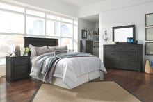 Load image into Gallery viewer, Brinxton - Charcoal - 3 Pc. - Dresser, Mirror, Queen Panel Headboard
