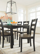 Load image into Gallery viewer, Froshburg - Grayish Brown/Black - Dining Room Table Set (7/CN)