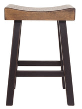 Load image into Gallery viewer, Glosco - Medium Brown/Dark Brown - Stool (2/CN)