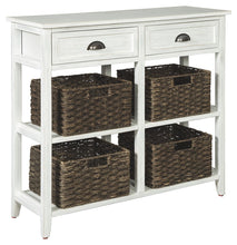 Load image into Gallery viewer, Oslember - White - Console Sofa Table