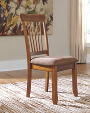 Load image into Gallery viewer, Berringer - Rustic Brown - Dining UPH Side Chair (2/CN)