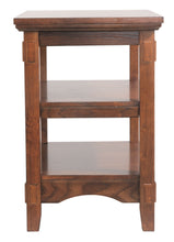 Load image into Gallery viewer, Cross Island - Medium Brown - Chair Side End Table