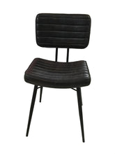 Load image into Gallery viewer, Espresso - Partridge Padded Side Chairs Espresso And Black (Set of 2)