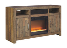 Load image into Gallery viewer, Sommerford - Brown - LG TV Stand w/Fireplace Option