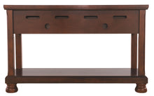 Load image into Gallery viewer, Porter - Rustic Brown - Console Sofa Table