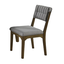 Load image into Gallery viewer, Rayleene Collection - Grey - Rayleene Tufted Bach Side Chairs Grey And Medium Brown (Set of 2)