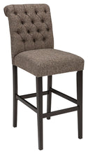 Load image into Gallery viewer, Tripton - Graphite - Upholstered Barstool (2/CN)