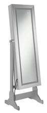 Load image into Gallery viewer, Jewelry Cheval Mirror Silver