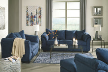 Load image into Gallery viewer, Darcy - Blue - Loveseat