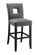 Load image into Gallery viewer, Everyday Dining: Stools - Grey - Upholstered Counter Height Stools Grey And Black (Set of 2)