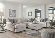 Load image into Gallery viewer, Dellara - Chalk - 5 Pc. - Left Arm Facing Loveseat, Wedge, Armless Loveseat, Right Arm Facing Corner Chaise Sectional, Ottoman With Storage