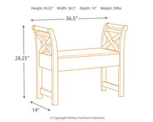 Load image into Gallery viewer, Heron Ridge - Blue - Accent Bench