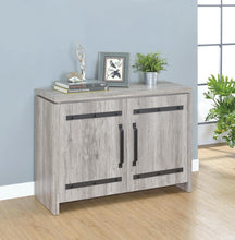 Load image into Gallery viewer, 2-door Accent Cabinet Grey Driftwood