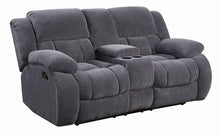 Load image into Gallery viewer, Weissman Motion Collection - Grey - Weissman Motion Loveseat With Console Charcoal