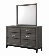 Load image into Gallery viewer, Watson 6-drawer Dresser Grey Oak And Black