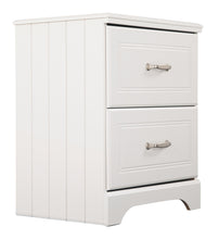 Load image into Gallery viewer, Lulu - White - Two Drawer Night Stand