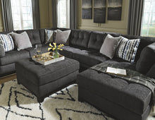 Load image into Gallery viewer, Reidshire - Steel - Oversized Accent Ottoman