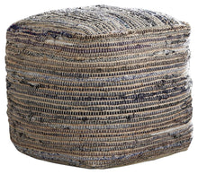 Load image into Gallery viewer, Absalom - Denim - Pouf